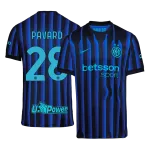 PAVARD #28 Inter Milan Home Soccer Jersey 2025/26