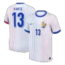 KANTE #13 Camisola de Futebol Away da França EURO 2024
