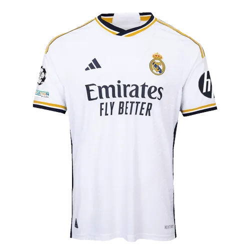 Real Madrid Home Authentic Men's Soccer Jersey 2023/24 - UCL