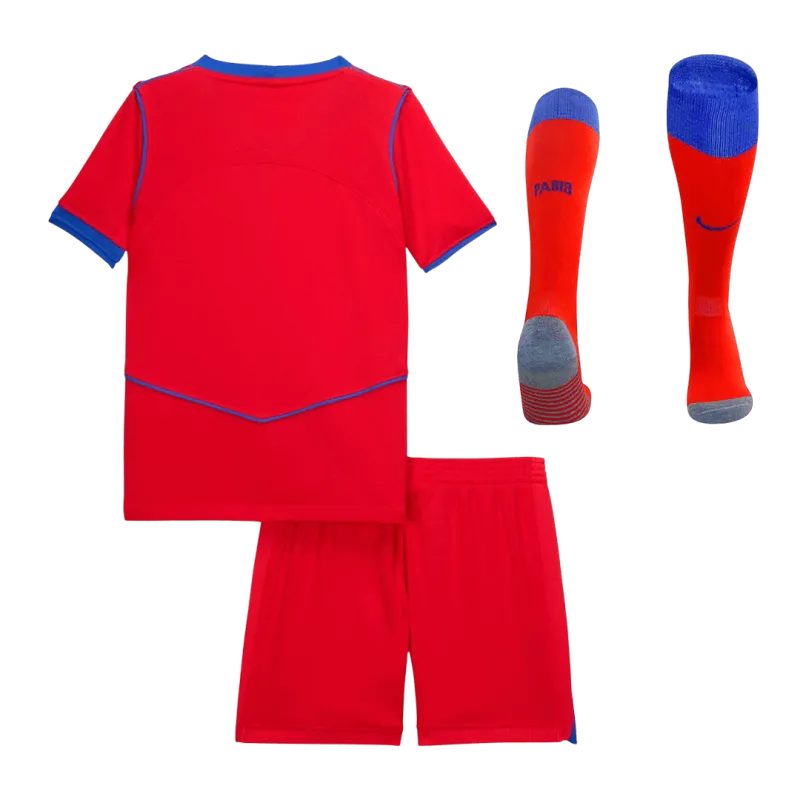 PSG Third Away Kids Soccer Jerseys Full Kit 2025/26