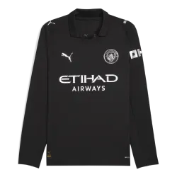 Camisa de manga comprida do Manchester City para jogos fora de casa 2025/26 - foto do produto 17,99 $ - Camisola de manga comprida do Manchester City para jogos fora de casa 2025/26