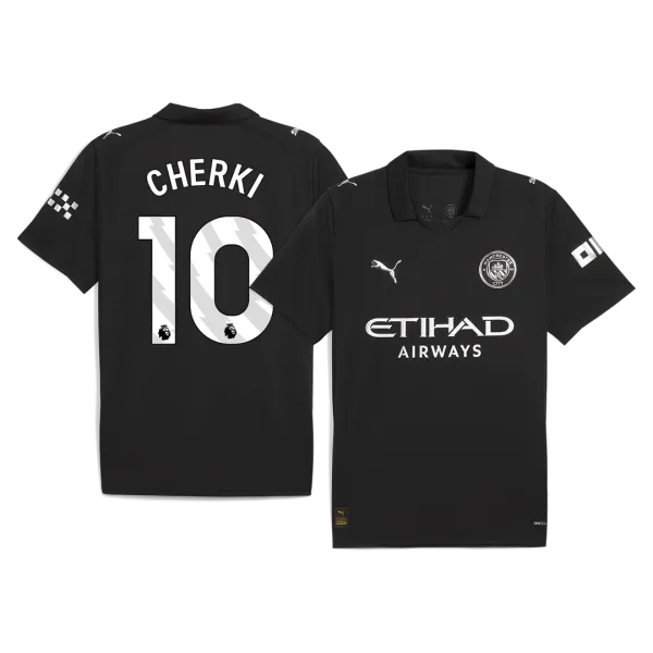 25/26 CHERKI #10 Manchester City Trikot - A-Grade Qualität Detailansicht