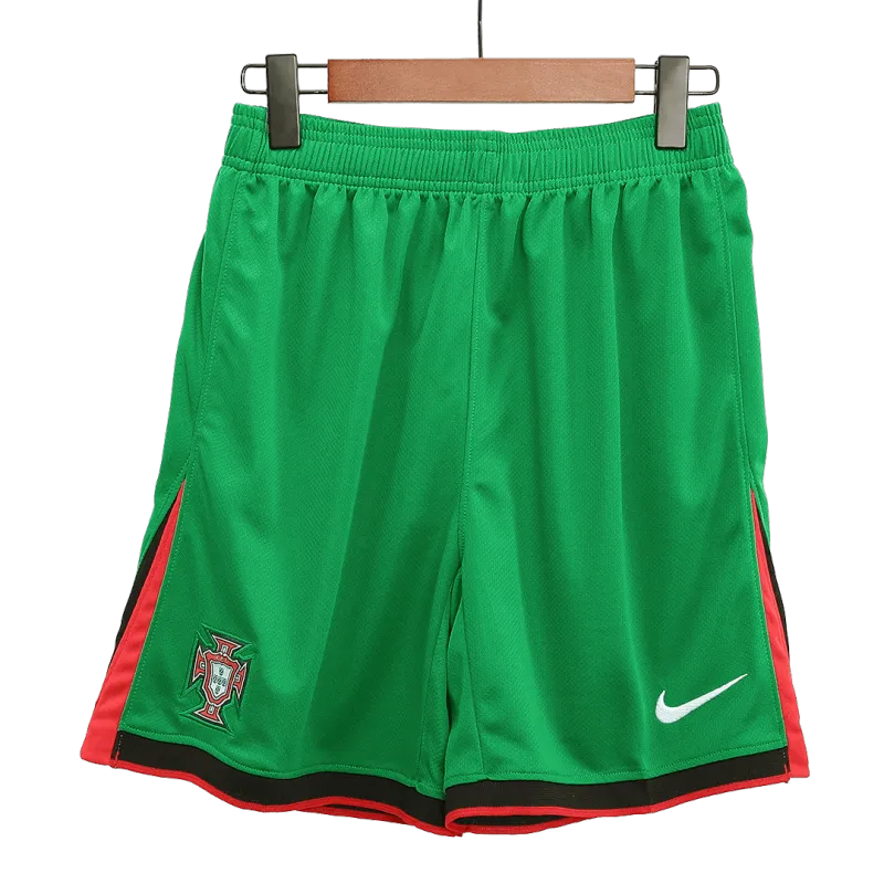 Portugal Home Soccer Shorts 2024