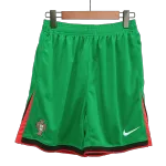 Portugal Home Soccer Shorts 2024