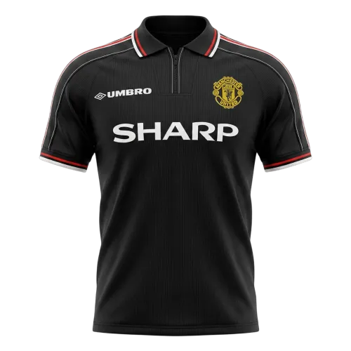 Retro Soccer Jersey Manchester United Away 1998