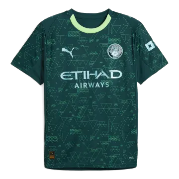 Manchester City Fourth Away Soccer Jersey 2025/26