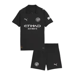 Manchester City Away Kids Soccer Jerseys Kit 2025/26 - foto del producto US16.99 - Manchester City Away Kids Soccer Jerseys Kit 2025/26