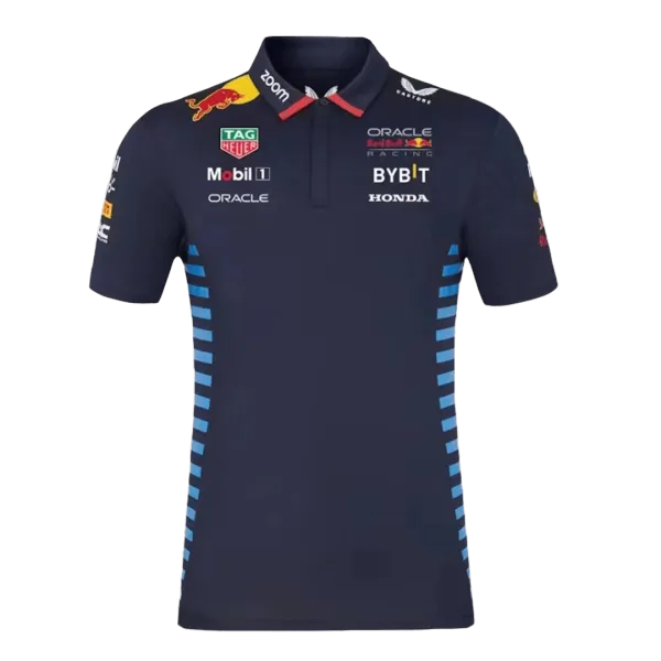 Polo de Red Bull F1 - Calidad de primera categoría. Vista detallada