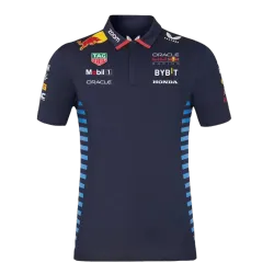 Red Bull F1 Racing Team Polo 2024 - Navy - product photo US23.99 - Red Bull F1 Racing Team Polo 2024 - Navy