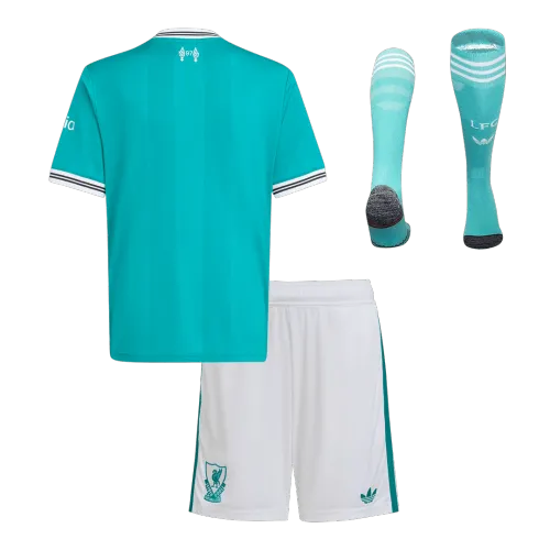 Liverpool derde uittenue voor kinderen – voetbalshirts, complete set 2025/26