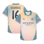 RODRIGO #16 Manchester City Fourth Away Player Version Jersey