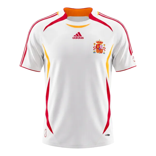 Maillot de football rétro de l'Espagne (extérieur) - Coupe du monde 2006