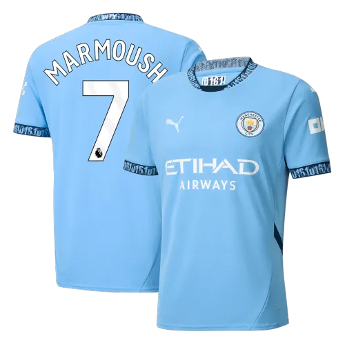 MARMOUSH #7 Maglia Manchester City Home 2024/25