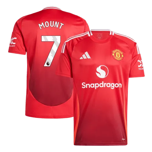 MOUNT #7 Manchester United Home Men's Soccer Jersey 2024/25