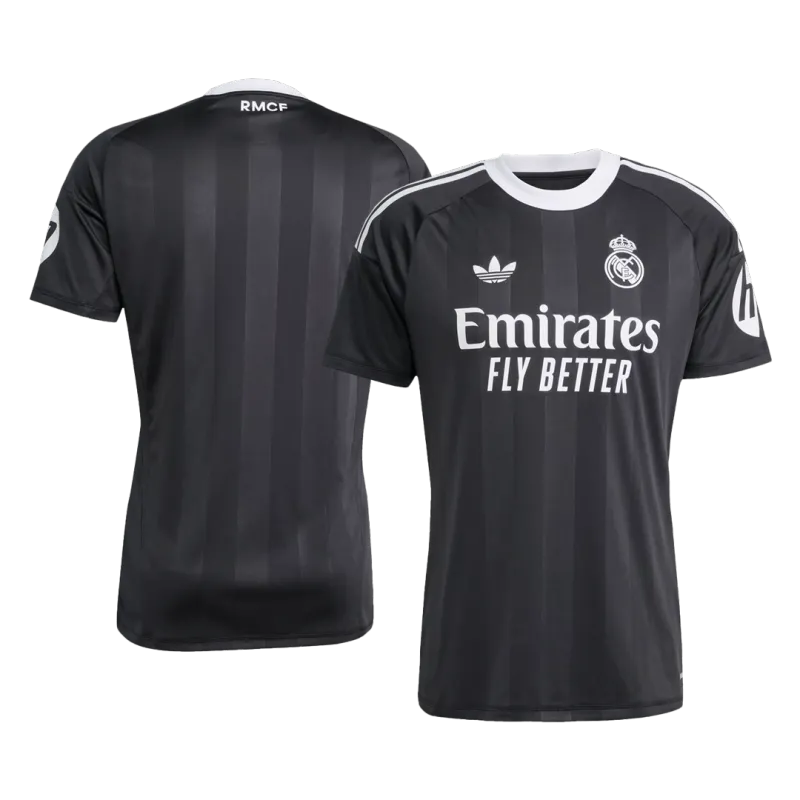 Real Madrid Goalkeeper Soccer Jersey 2025/26 Black