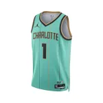 BALL #1 Charlotte Hornets Men’s Swingman Jersey – City Edition