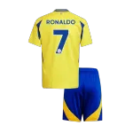 Maillot de football domicile enfant RONALDO #7 Al Nassr 2024 Maillot de football domicile enfant RONALDO #7 Al Nassr 2024