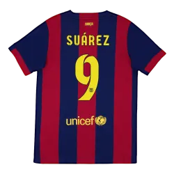 Vintage Soccer Jersey Retro SUAREZ #9 Barcelona Home 2014 product image