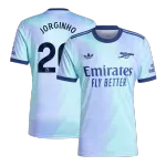 JORGINHO #20 Camiseta de fútbol del Arsenal 2024/25 JORGINHO #20 Arsenal Third Away Soccer Jersey 2024/25