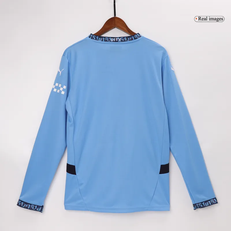 Manchester City Home Long Sleeve Jersey