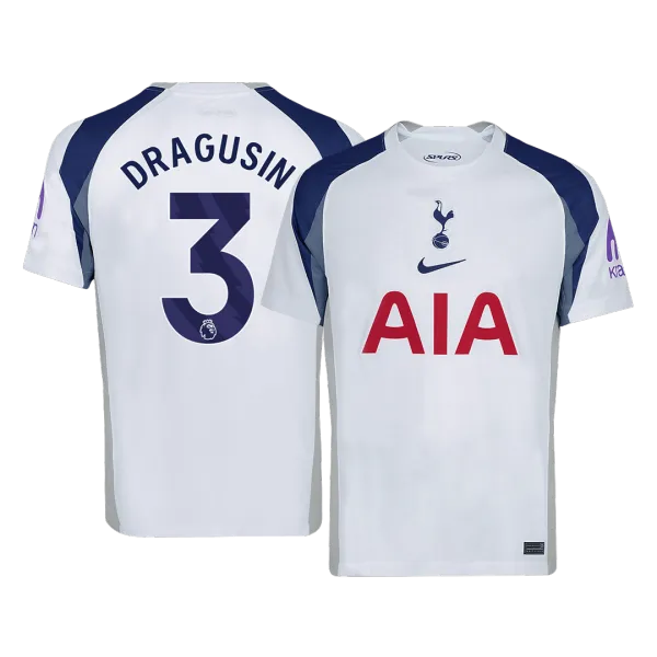 25/26 DRAGUSIN #3 Tottenham Hotspur soccer jersey - A-Grade Quality Detail View