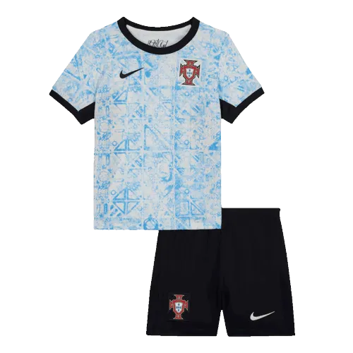 Portugal Away Kids Soccer Jerseys Kit EURO 2024