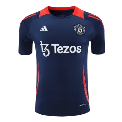 Manchester United Pre-Match Soccer Jersey 2024/25 Navy - product photo Manchester United Pre-Match Soccer Jersey 2024/25 Navy product image