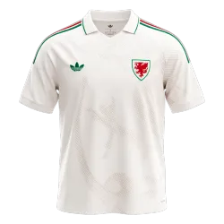 Wales Away Soccer Jersey World Cup 2026 - product photo Wales Away Men's Soccer Jersey World Cup 2026 front view with team crest.
