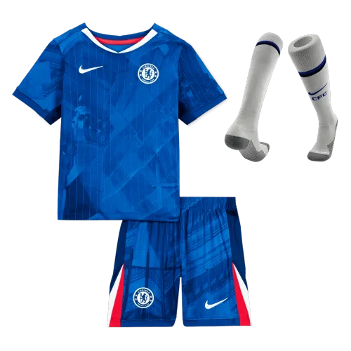 Chelsea Home Kids Soccer Jerseys Full Kit 2025/26