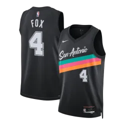 Fox #4 San Antonio Spurs Men's Swingman Jersey 2025/26 - City Edition - product photo Fox #4 San Antonio Spurs Men's Swingman Jersey 2025/26 - City Edition product image