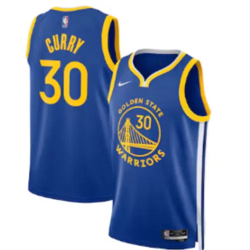 CURRY #30 Golden State Warriors Swingman-shirt voor heren - Icon Edition