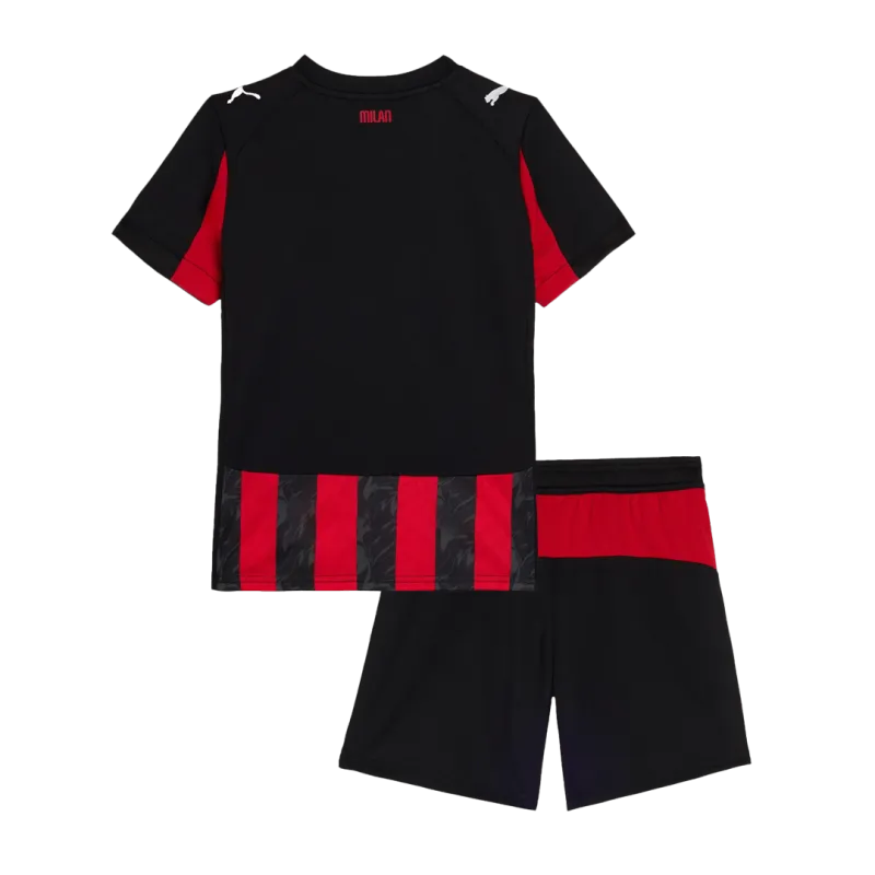 AC Milan Home Kids Soccer Jerseys Kit 2025/26
