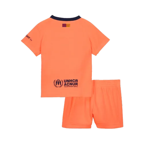Barcelona Third Away Kids Jerseys Kit 2025/26 Blaugrana