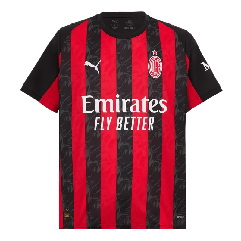 RAFA LEAO #10 AC Milan Home Soccer Jersey 2025/26
