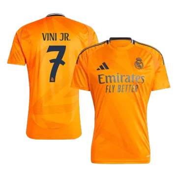 VINI JR. #7 Real Madrid Weg Voetbal Jersey 2024/25