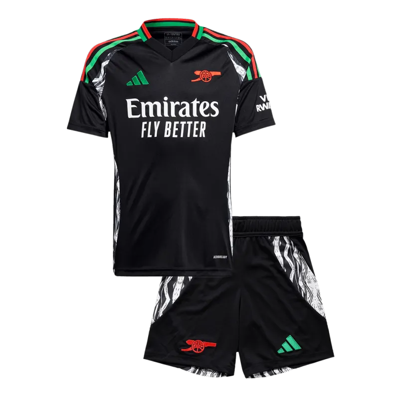 Arsenal Away Kids Soccer Jerseys Kit 2024/25