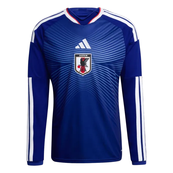 2026 Japan Long Sleeve Socer Shirt - A-Grade Quality Detail View