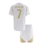 RONALDO #7 Al Nassr Third Away Kids Soccer Jerseys Kit 2024 ACL RONALDO #7 Al Nassr Third Away Kids Soccer Jerseys Kit 2024 ACL