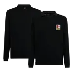 Jersey de futebol de manga comprida do guarda-redes do Milan 2024/25 Preto 125º Aniversário