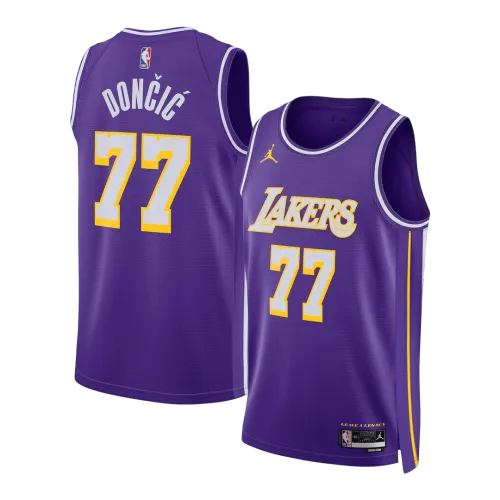 Dončić #77 Los Angeles Lakers Men's Swingman Jersey - Statement Edition