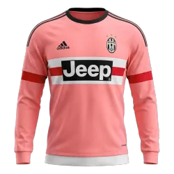 Retro Soccer Jersey Juventus Away Long Sleeve 2015/16 - product photo US21.99 - Retro Soccer Jersey Juventus Away Long Sleeve 2015/16