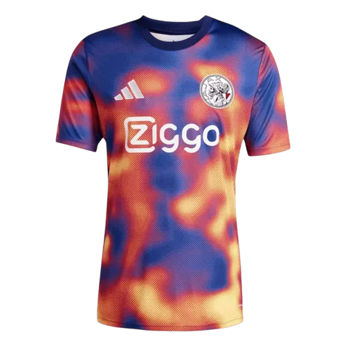 Ajax Pre-Match Men's Soccer Jersey 2025/26 Colorful