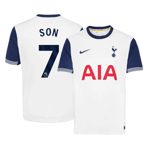SON #7 Tottenham Hotspur jersey - A-Grade Quality Detail View