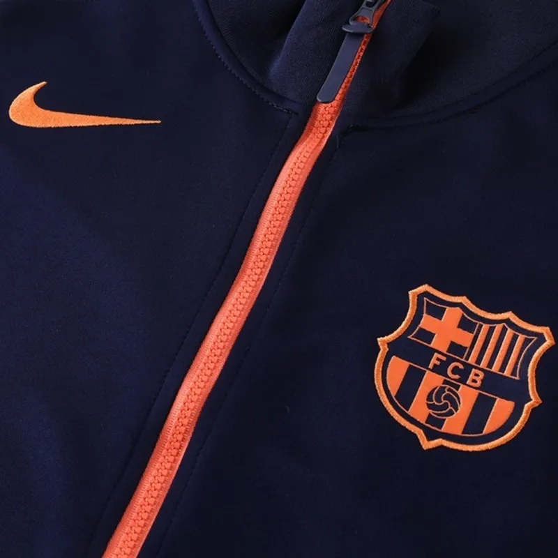 Barcelona Track Jacket 2025/26 Navy&Orange