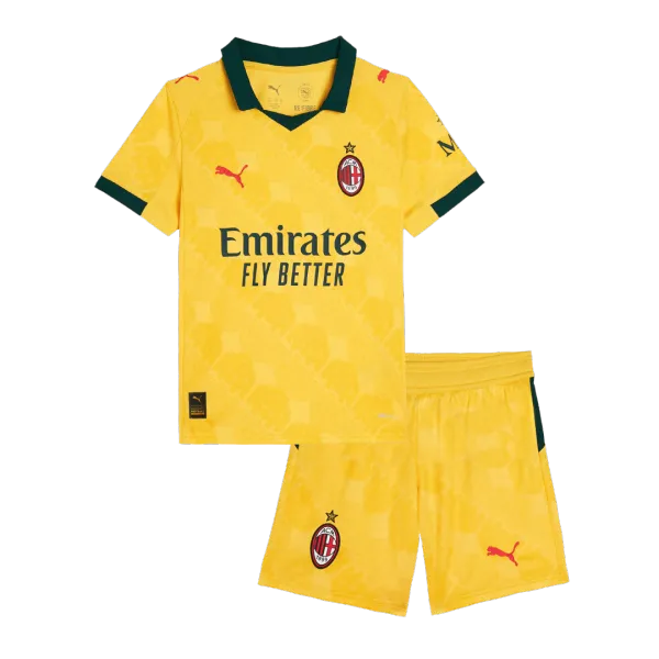 25/25 AC Milan Third Kids Kit - A-Grade Quality Detail View