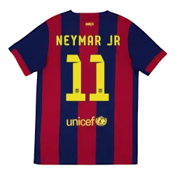 Vintage Soccer Jersey Retro NEYMAR JR #11 Barcelona Home 2014 - product photo Vintage Soccer Jersey Retro NEYMAR JR #11 Barcelona Home 2014 product image