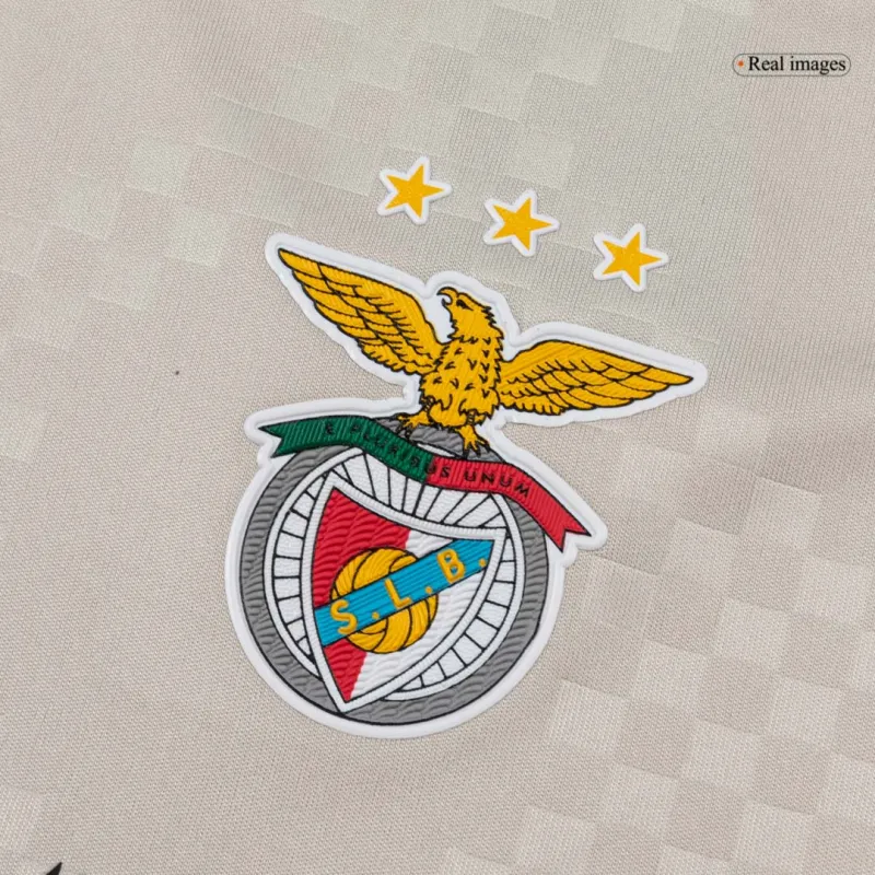 Benfica Away Kids Soccer Jerseys Kit 2025/26