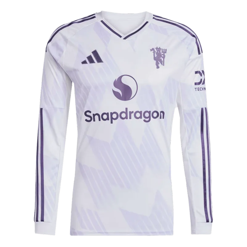 Manchester United Away Long Sleeve Jersey 2025/26