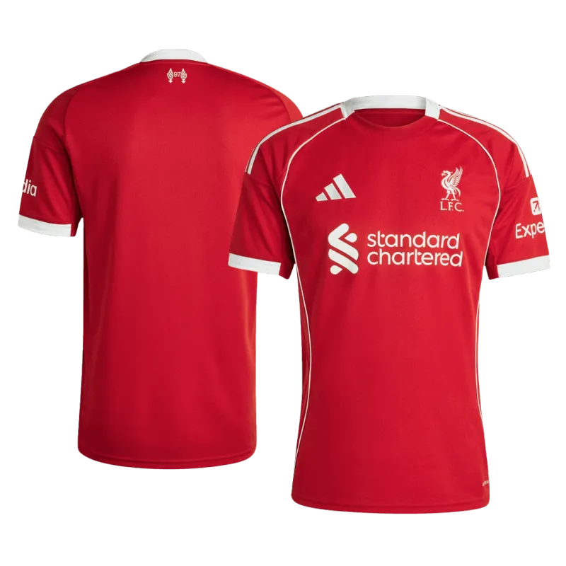 Liverpool Home Soccer Jersey 2025/26
