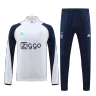 Fato de treino Ajax 1/4 Zip 2023/24 Branco